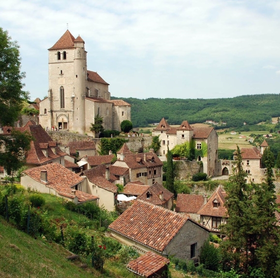 Saint-Cirq-Lapopie village